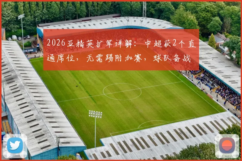 2026亚精英扩军详解：中超获2个直通席位，无需踢附加赛，球队备战策略与利弊全解析